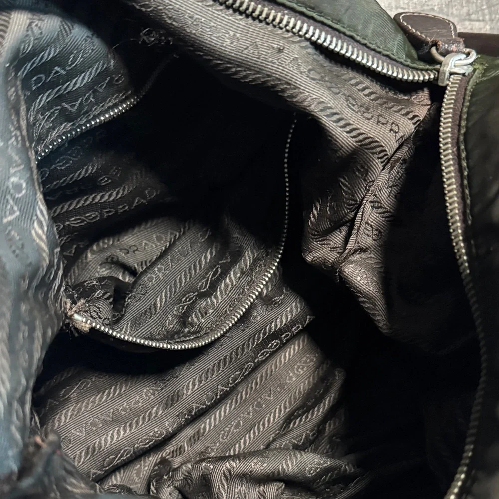 Prada Black Nylon Shoulder Bag - Picture 13 of 16